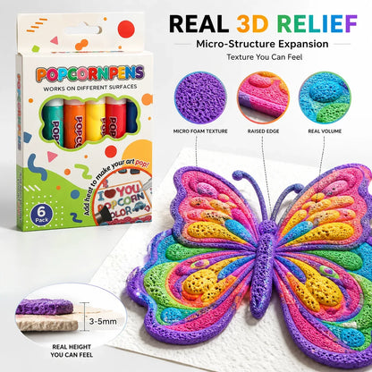 Économisez 50 % en commandant aujourd’hui丨Stylo d’art en relief 3D IEY® – Transformez vos dessins plats en œuvres 3D à toucher 🪄 🌼