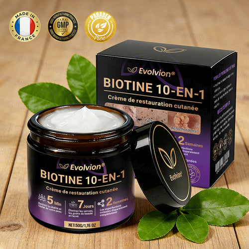 Fabriqué et expédié depuis la France ✨ Evolvion® Biotin Crème Restauratrice 10-en-1 🔥up