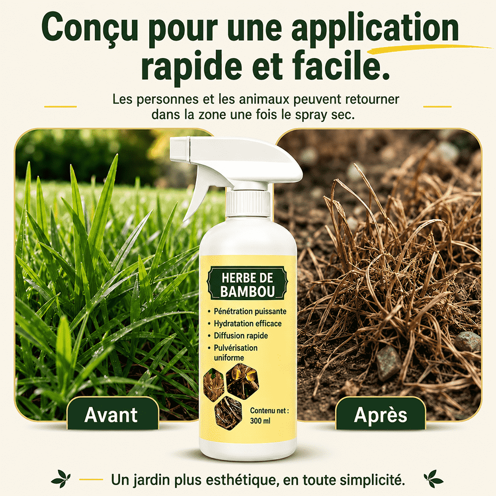 Désherbant naturel à action rapide avec une protection longue durée -up
