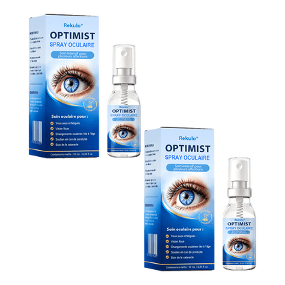 Rekulo® OptiMist Spray Oculaire ✅ Pour les yeux secs, la vision floue, la fatigue oculaire, la presbytie et la cataracte up