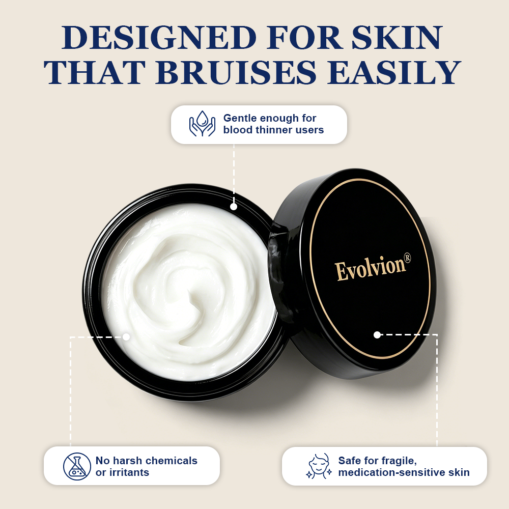 ✨ Crème Evolvion® pour la réparation des ecchymoses et le renforcement de la peau 🌼