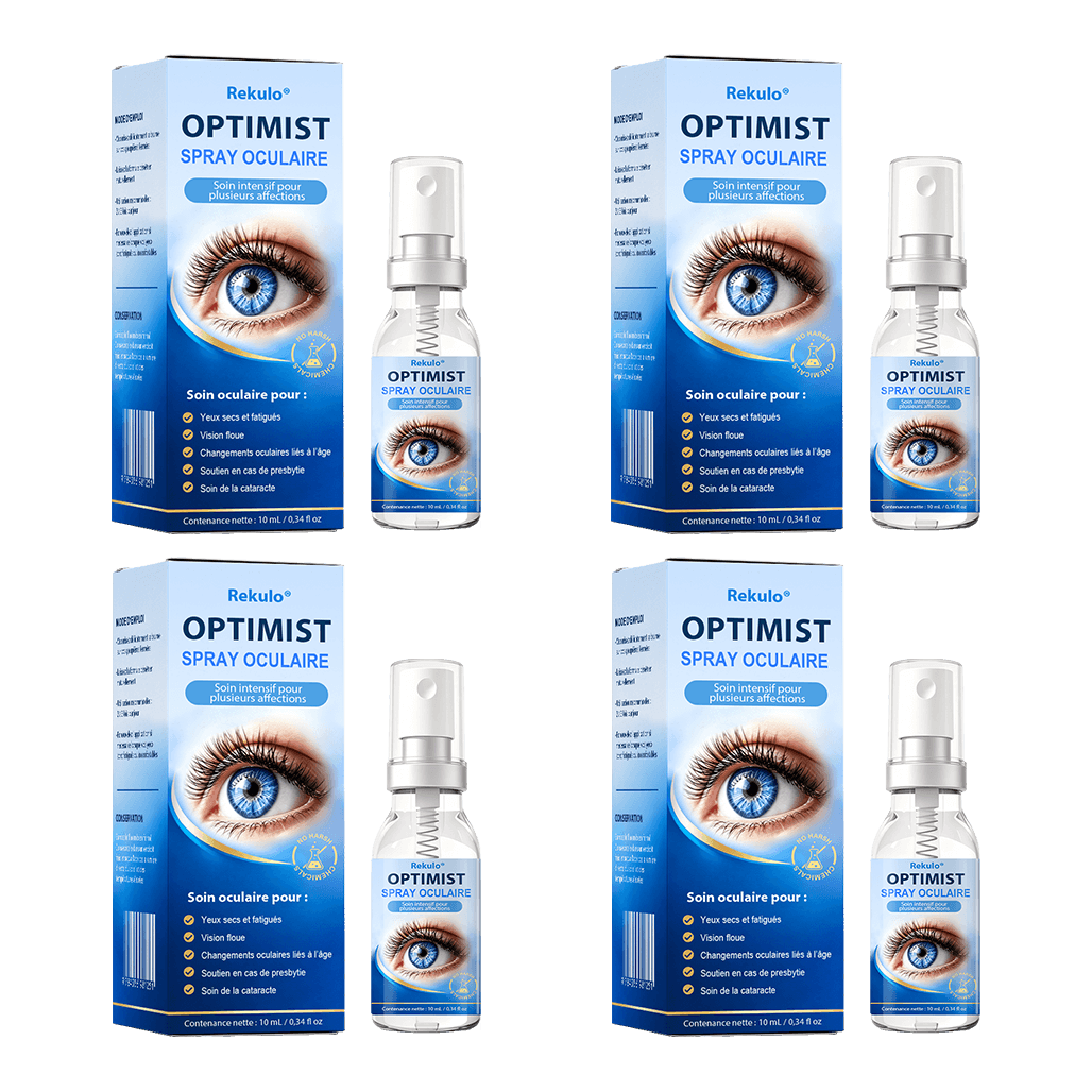 Rekulo® OptiMist Spray Oculaire ✅ Pour les yeux secs, la vision floue, la fatigue oculaire, la presbytie et la cataracte up