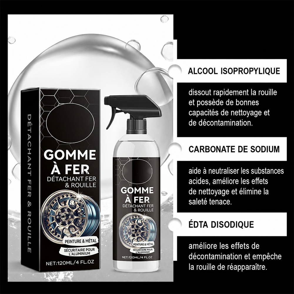 🔥Dernier jour avec -60% de réduction - 🚗Spray nettoyant antirouille universel🍀