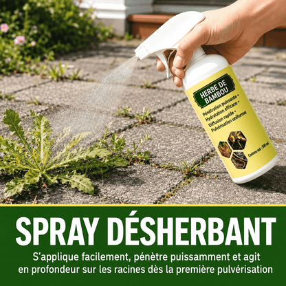 Désherbant naturel à action rapide avec une protection longue durée -up