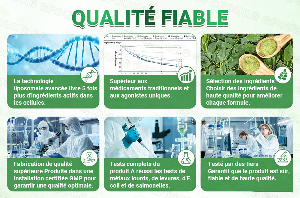 Boutique officielle 🇫🇷 | GFOUK® Moringa · Berberine × NAD+ 10-en-1 Patch Avancé Nano Microneedle🍀