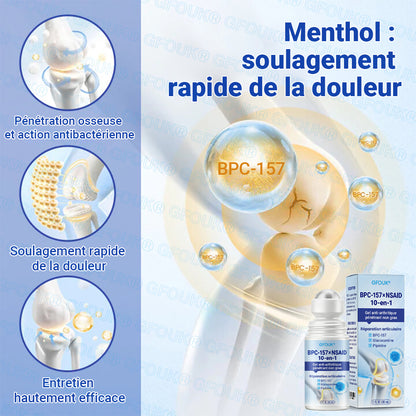 Boutique Officielle 🇫🇷 | GFOUK® Gel Anti-Arthrite 10-en-1 Pénétrant et Non Gras BPC-157 × AINS (Traite l’arthrite, la neuropathie, le rhumatisme, les blessures sportives et plus encore)
