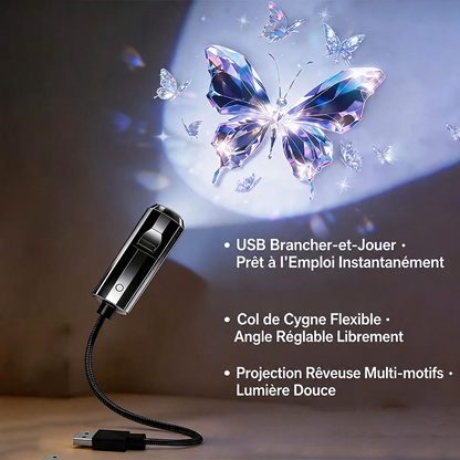 💡BVJ® Veilleuse projecteur HD Galaxie & Océan Plug-and-Play 🥳 Plus de 50 000 utilisateurs satisfaits🏆
