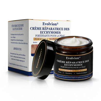 ✨ Crème Evolvion® pour la réparation des ecchymoses et le renforcement de la peau -up