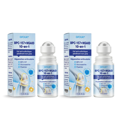 Boutique Officielle 🇫🇷 | GFOUK® Gel Anti-Arthrite 10-en-1 Pénétrant et Non Gras BPC-157 × AINS (Traite l’arthrite, la neuropathie, le rhumatisme, les blessures sportives et plus encore) 🔥