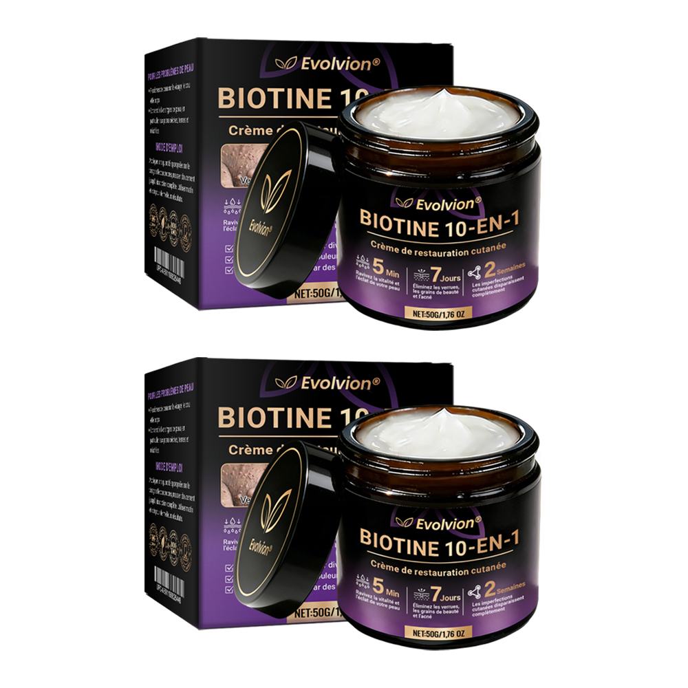 Fabriqué et expédié depuis la France ✨ Evolvion® Biotin Crème Restauratrice 10-en-1 🔥up