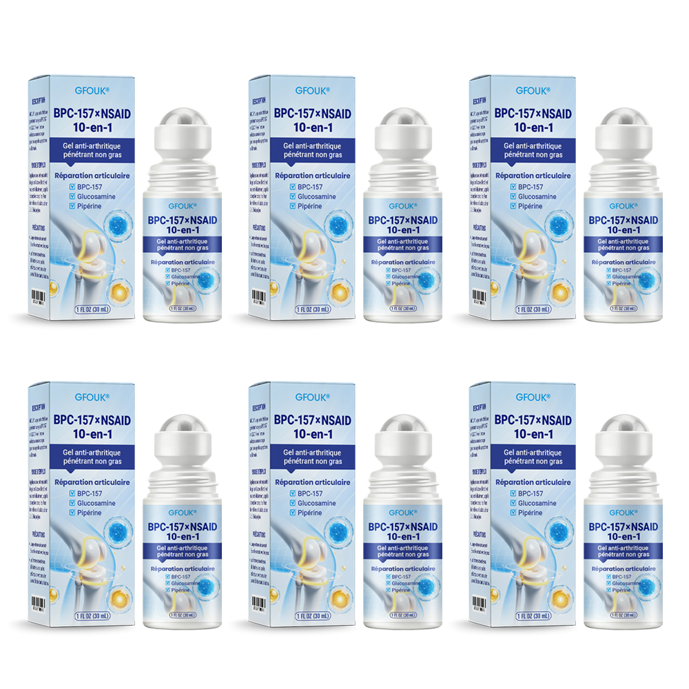 Boutique Officielle 🇫🇷 | GFOUK® Gel Anti-Arthrite 10-en-1 Pénétrant et Non Gras BPC-157 × AINS (Traite l’arthrite, la neuropathie, le rhumatisme, les blessures sportives et plus encore) 🔥