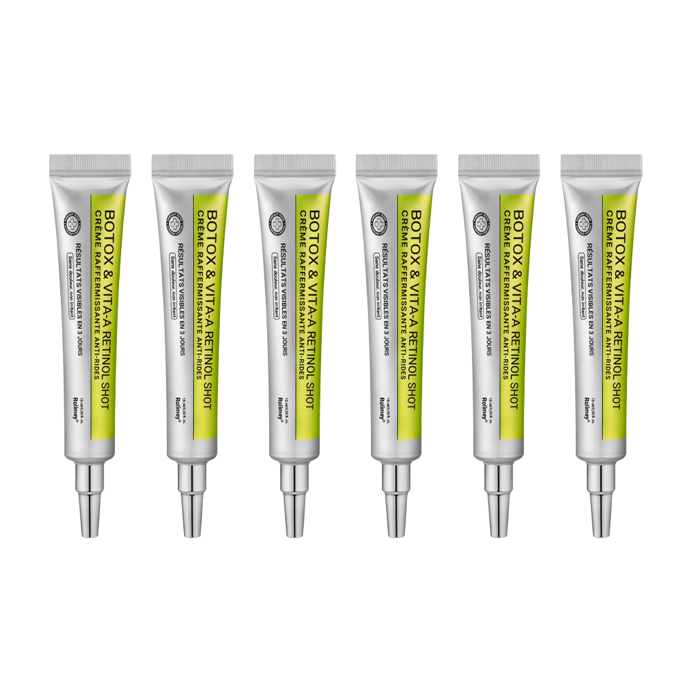 🌟👨‍⚕️ Fabriqué et expédié depuis la France 💫 Crème liftante et raffermissante anti-rides Rolimey® Botox & Vita-A Retinol Shot — Dernier jour de promotion : 70 % DE RÉDUCTION