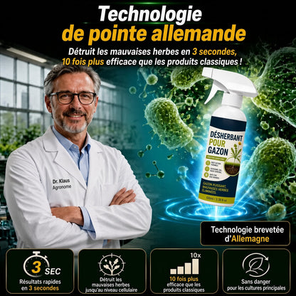 🏆🔥 50 % DE RÉDUCTION🔥 🌿 Désherbant – Efficace contre les mauvaises herbes & leur repousse | Jardin, allées & cour ⚡